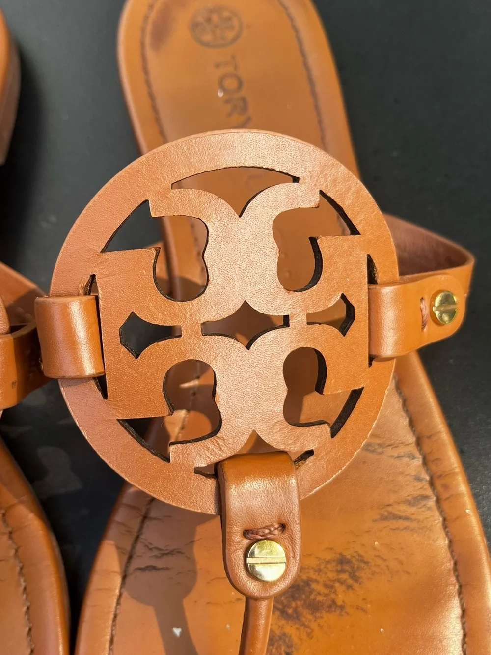 Tory Burch Miller Thong Sandals in the classic 